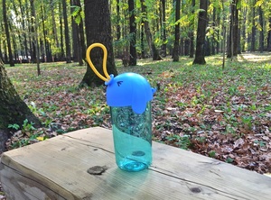 Купить Бутылка для воды Blowing Bubbles (Голубой/желтый)			