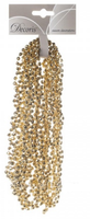 Гирлянда из бусин, Золото, 270см