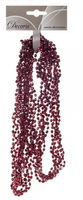 Гирлянда из бусин, Бордо, 270см